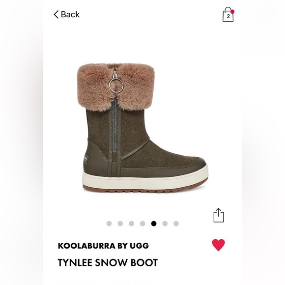 BNIB KOOLABURRA BY UGG Tynlee Snow Boots Size 6 - Picture 2 of 8